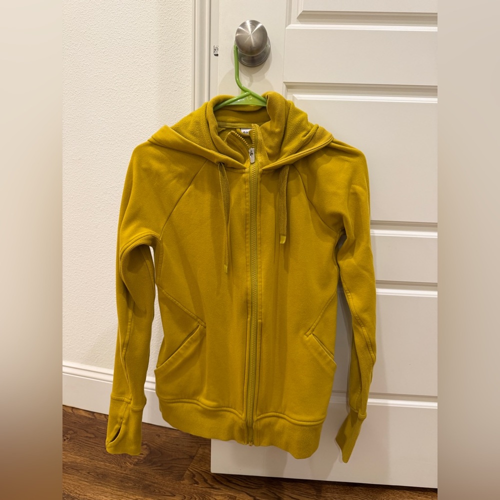 Athleta Mustard Hoodie